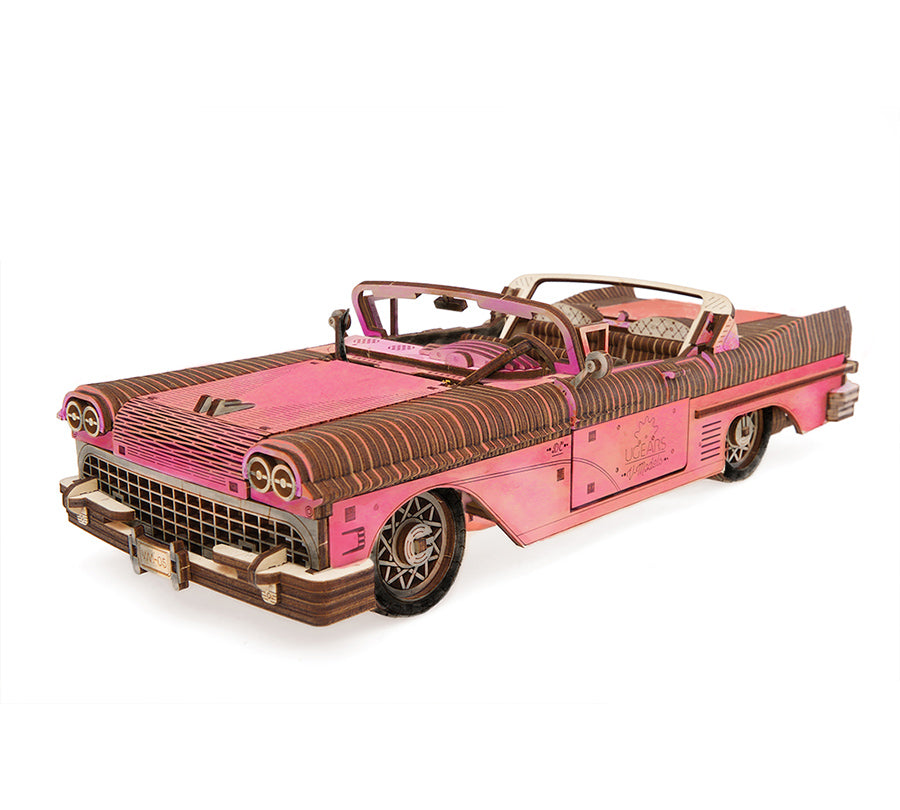 Pink Classic Car Set